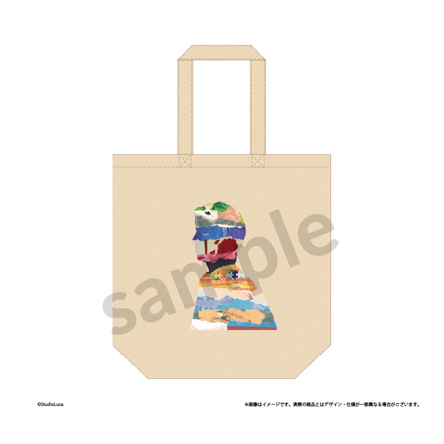 とある個展荒らされたギャラリートートバッグ