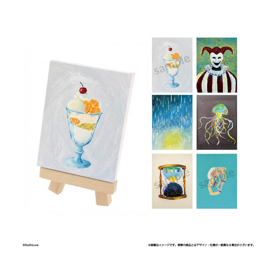 とある個展荒らされたギャラリートレーディングミニキャンバスVol.2