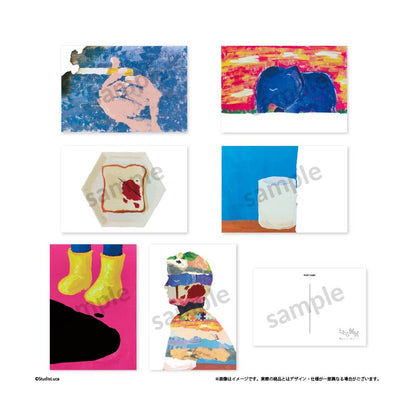 とある個展荒らされたギャラリーポストカード