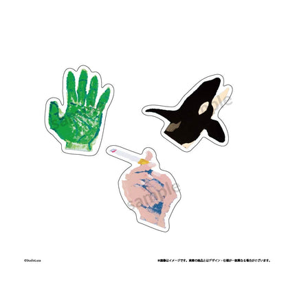 とある個展荒らされたギャラリーステッカーセット